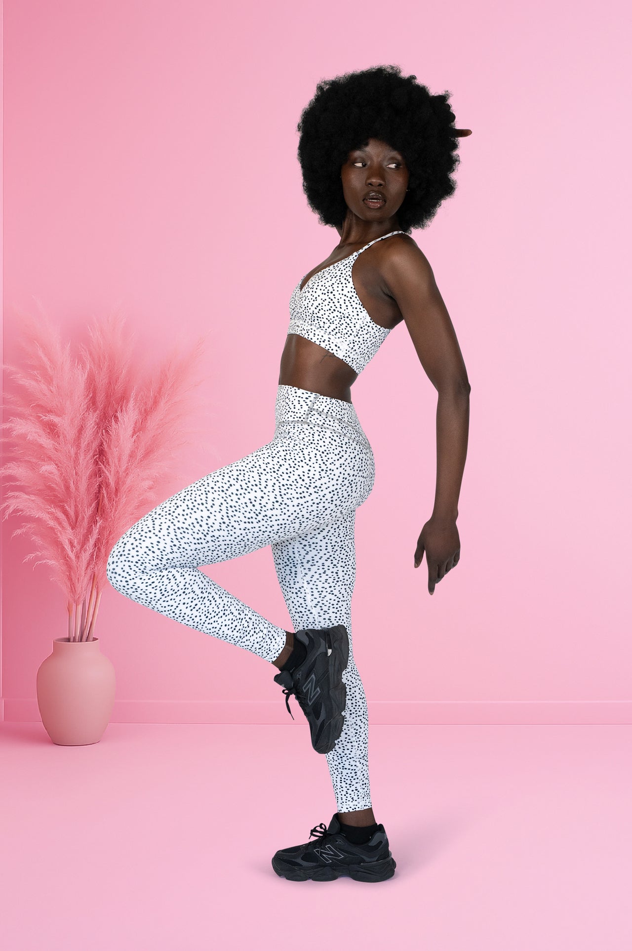 Brushed Pattern Leggings