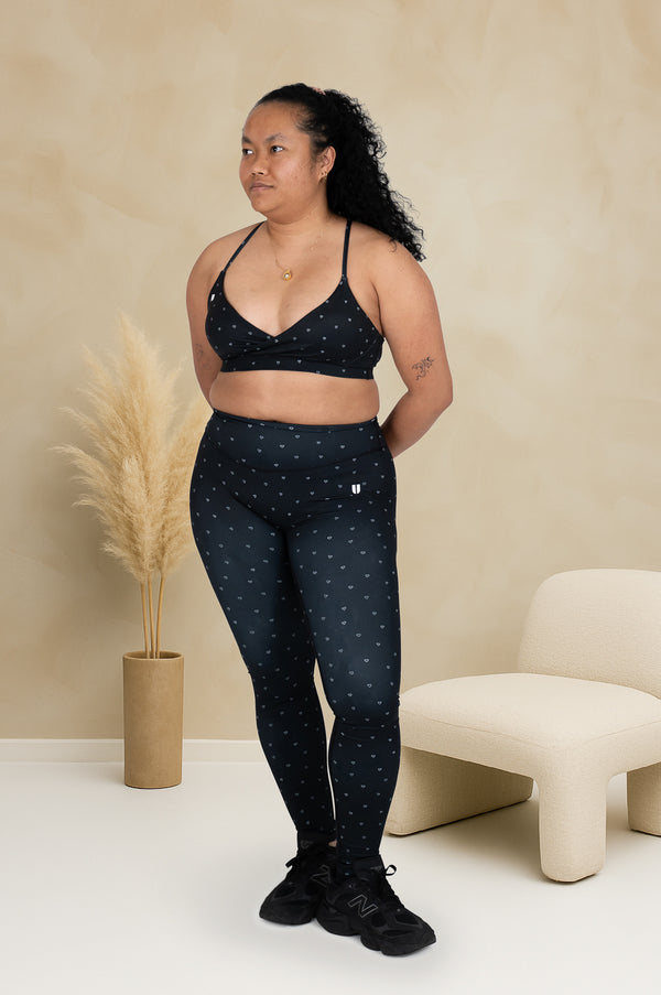 Brushed Pattern Leggings