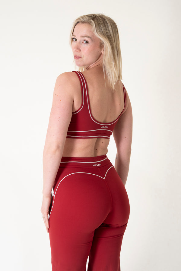 Silhouette Bra Cherry