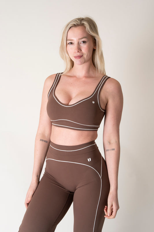 Silhouette Bra Coffee