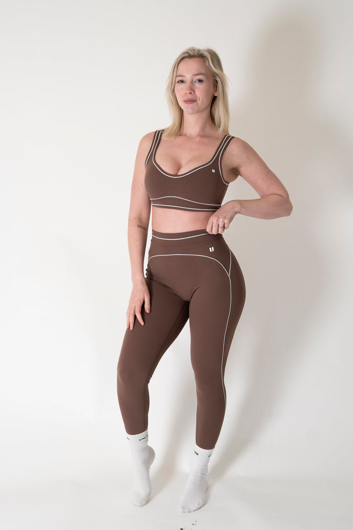 Silhouette Bra Coffee