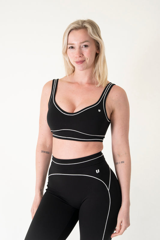 Silhouette Bra Black
